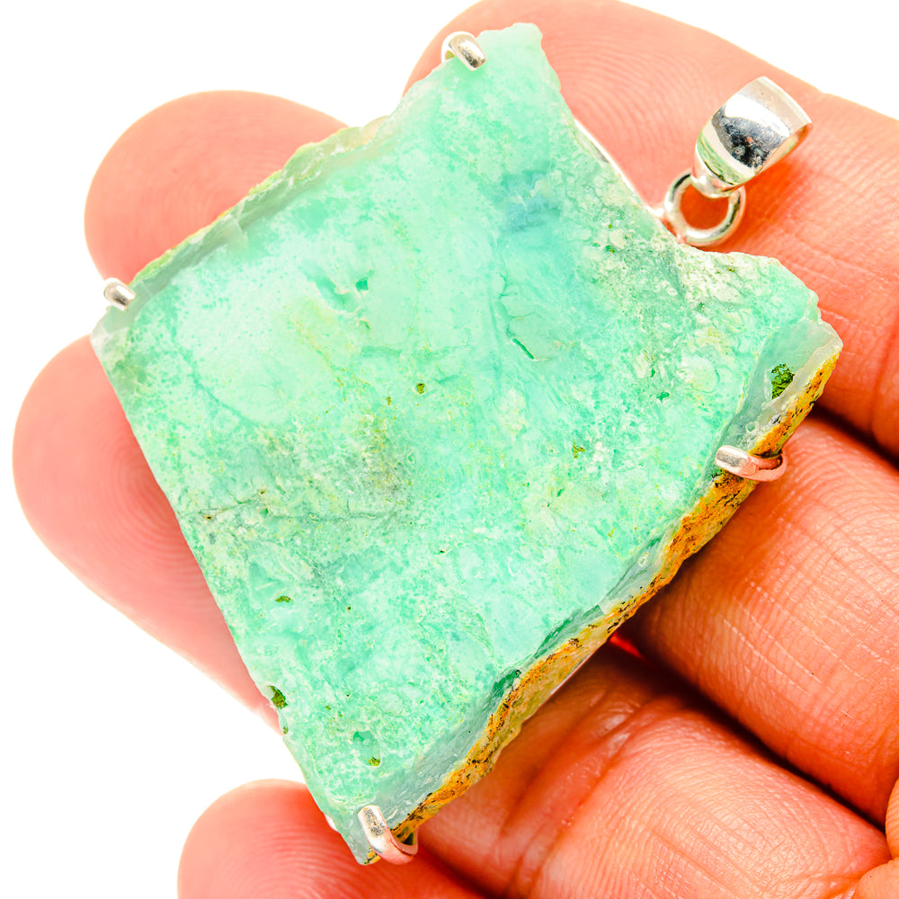 Variscite Pendants handcrafted by Anasilvercos - PD27189