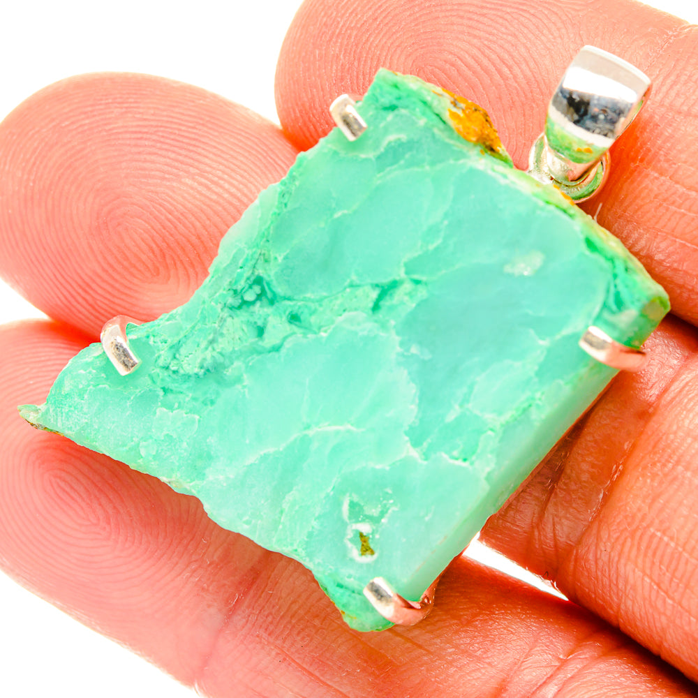 Variscite Pendants handcrafted by Anasilvercos - PD27190