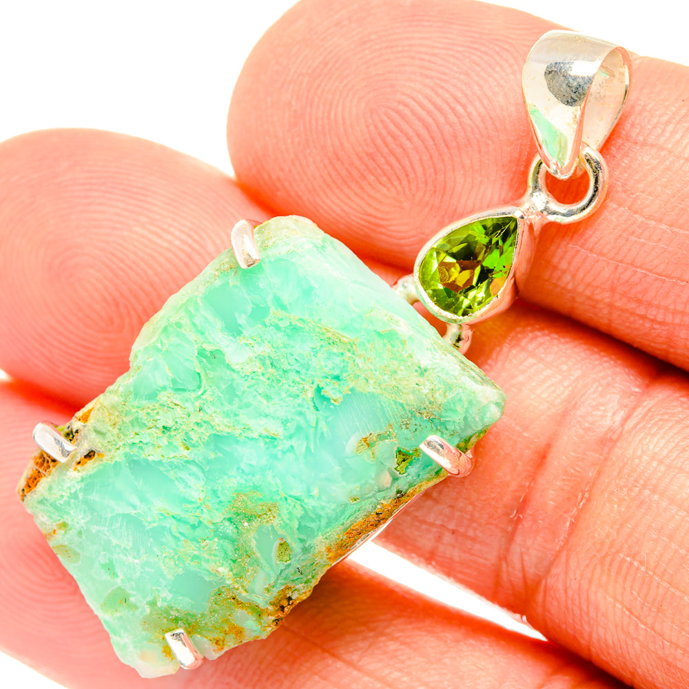 Variscite Pendants handcrafted by Anasilvercos - PD27191