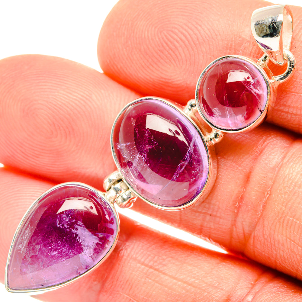 Amethyst Pendants handcrafted by Anasilvercos - PD27223