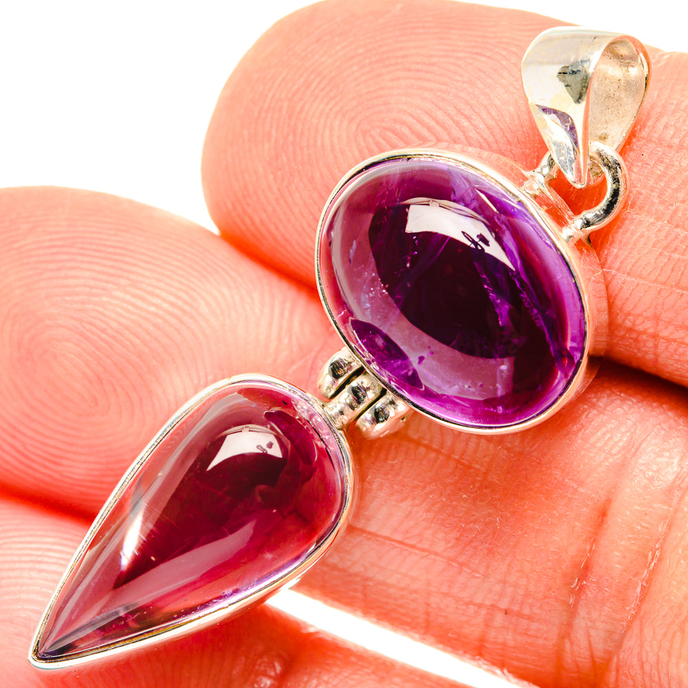 Amethyst Pendants handcrafted by Anasilvercos - PD27226