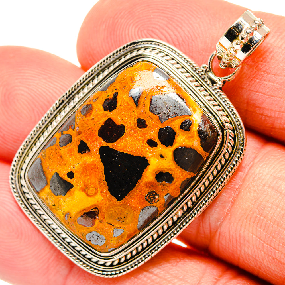Bauxite Pendants handcrafted by Anasilvercos - PD27259