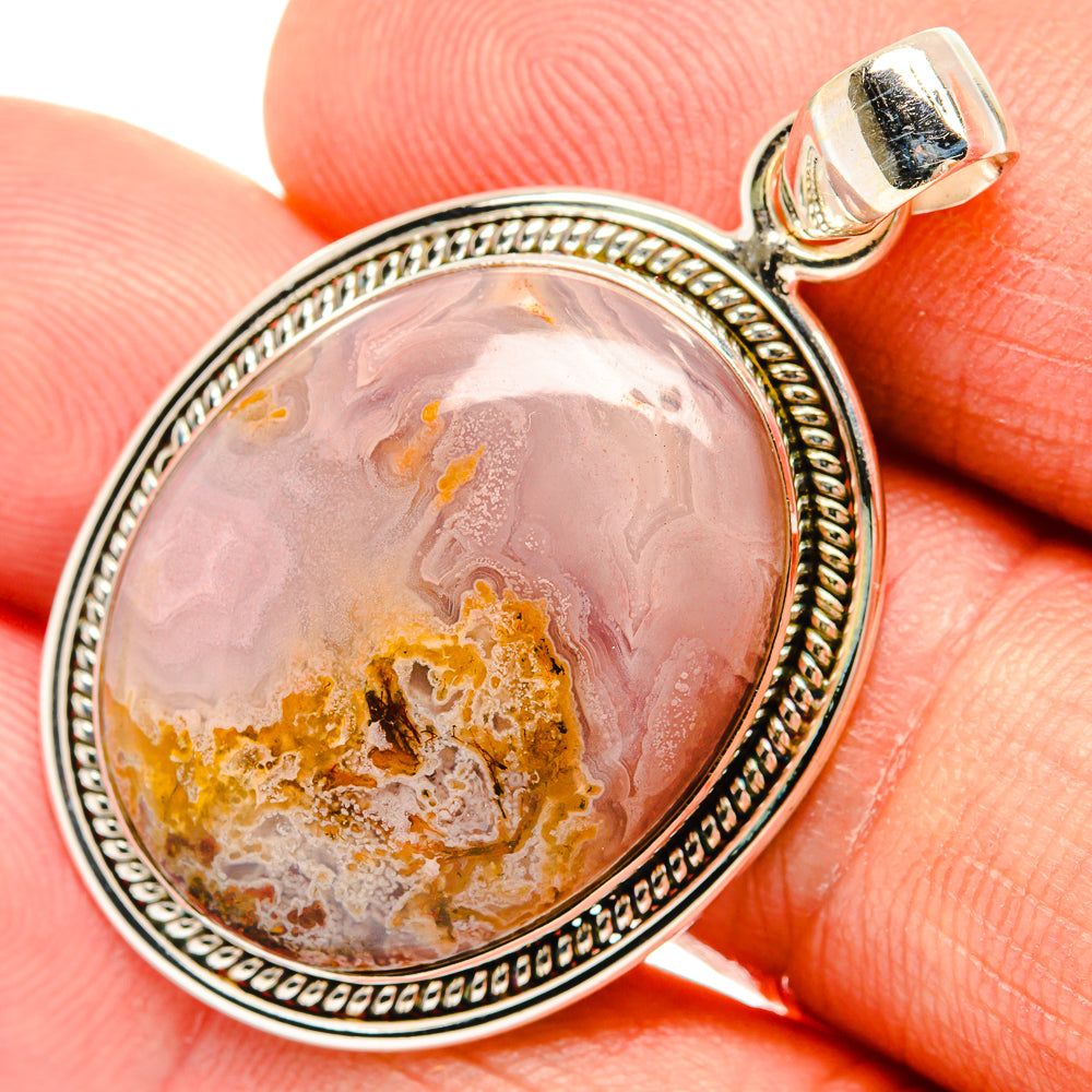 Phosphosiderite Pendants handcrafted by Anasilvercos - PD27268
