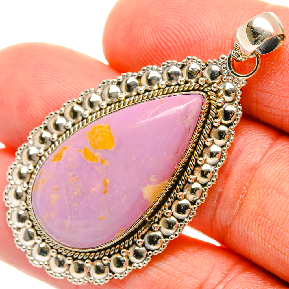 Phosphosiderite Pendants handcrafted by Anasilvercos - PD27281