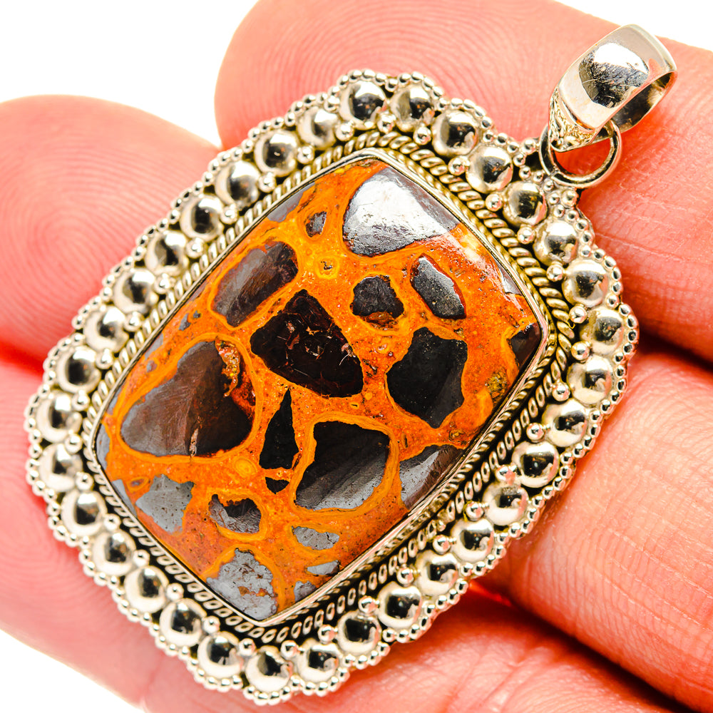 Bauxite Pendants handcrafted by Anasilvercos - PD27284