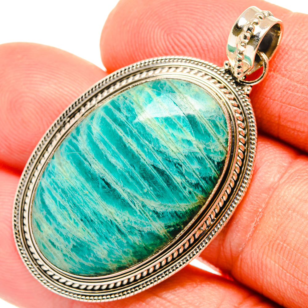 Amazonite Pendants handcrafted by Anasilvercos - PD27288