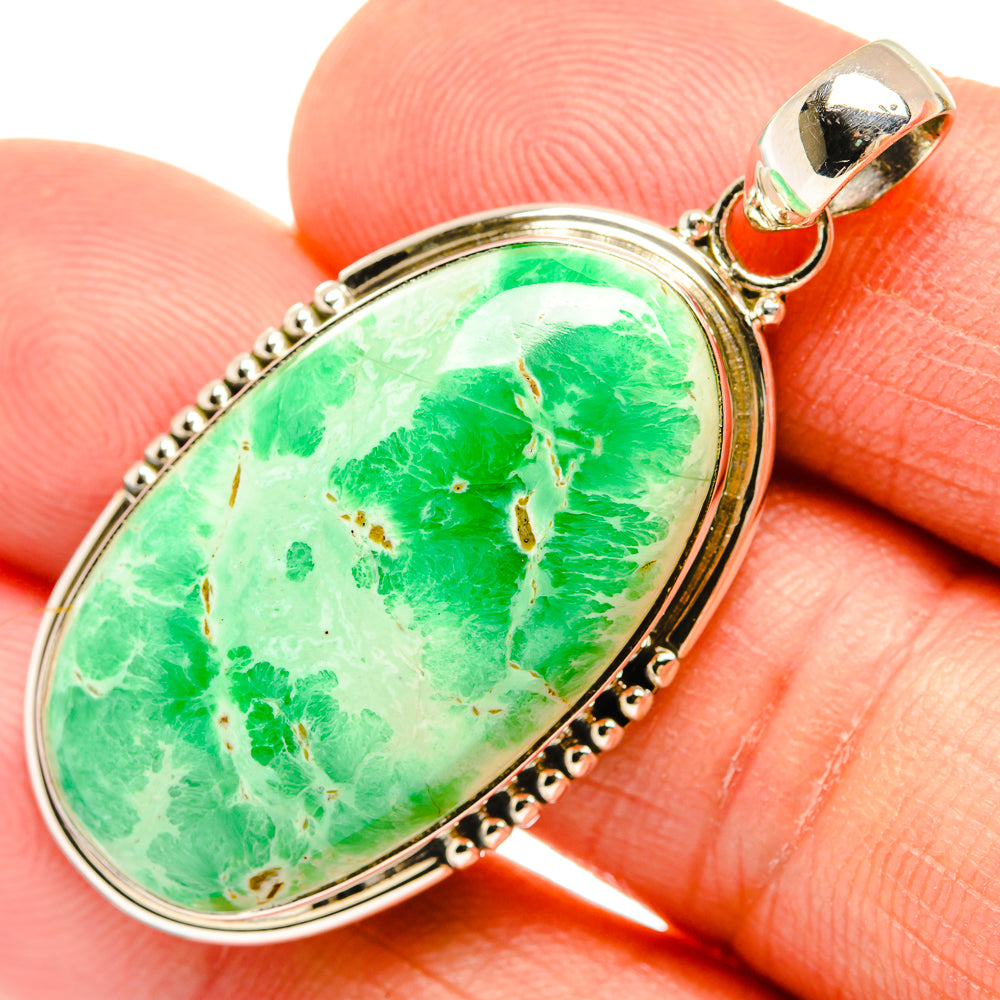 Variscite Pendants handcrafted by Anasilvercos - PD27303