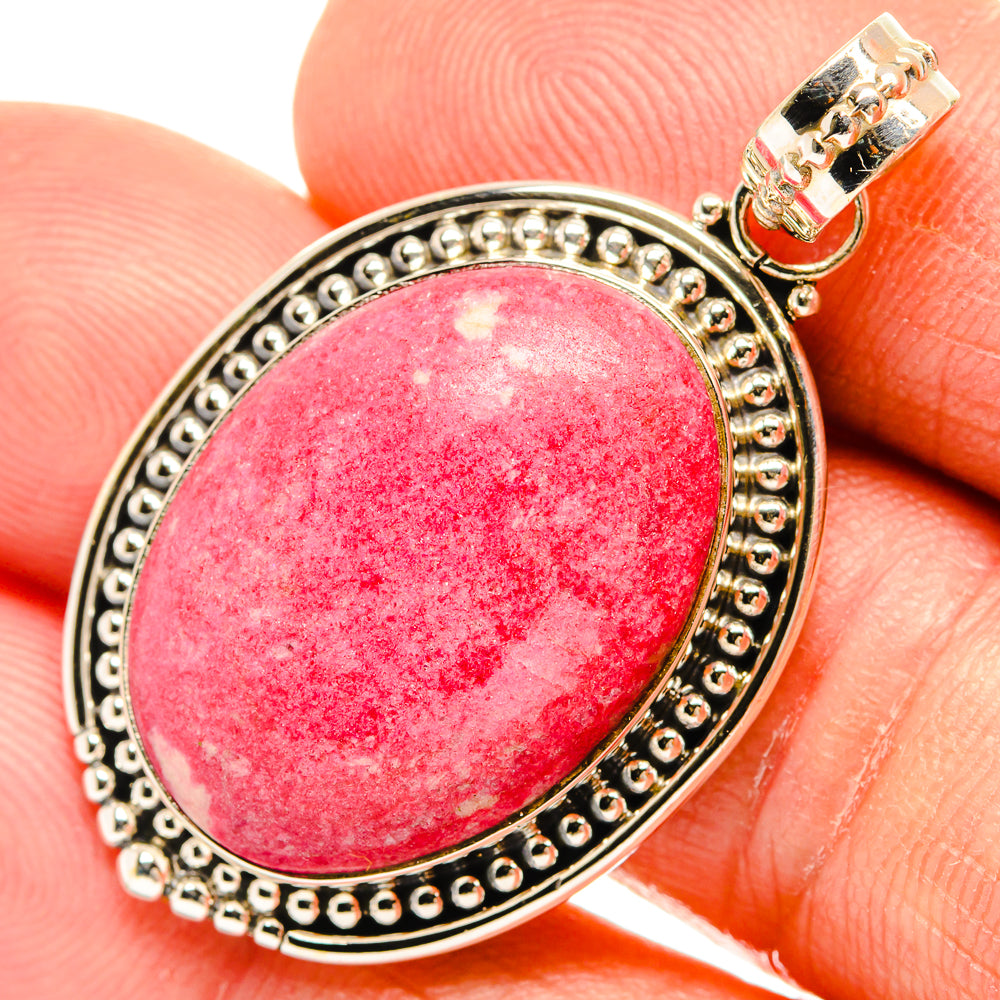 Thulite Pendants handcrafted by Anasilvercos - PD27317