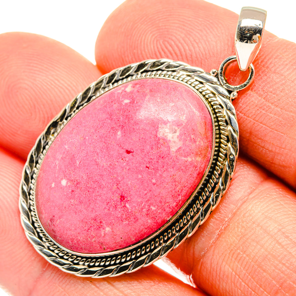 Thulite Pendants handcrafted by Anasilvercos - PD27319