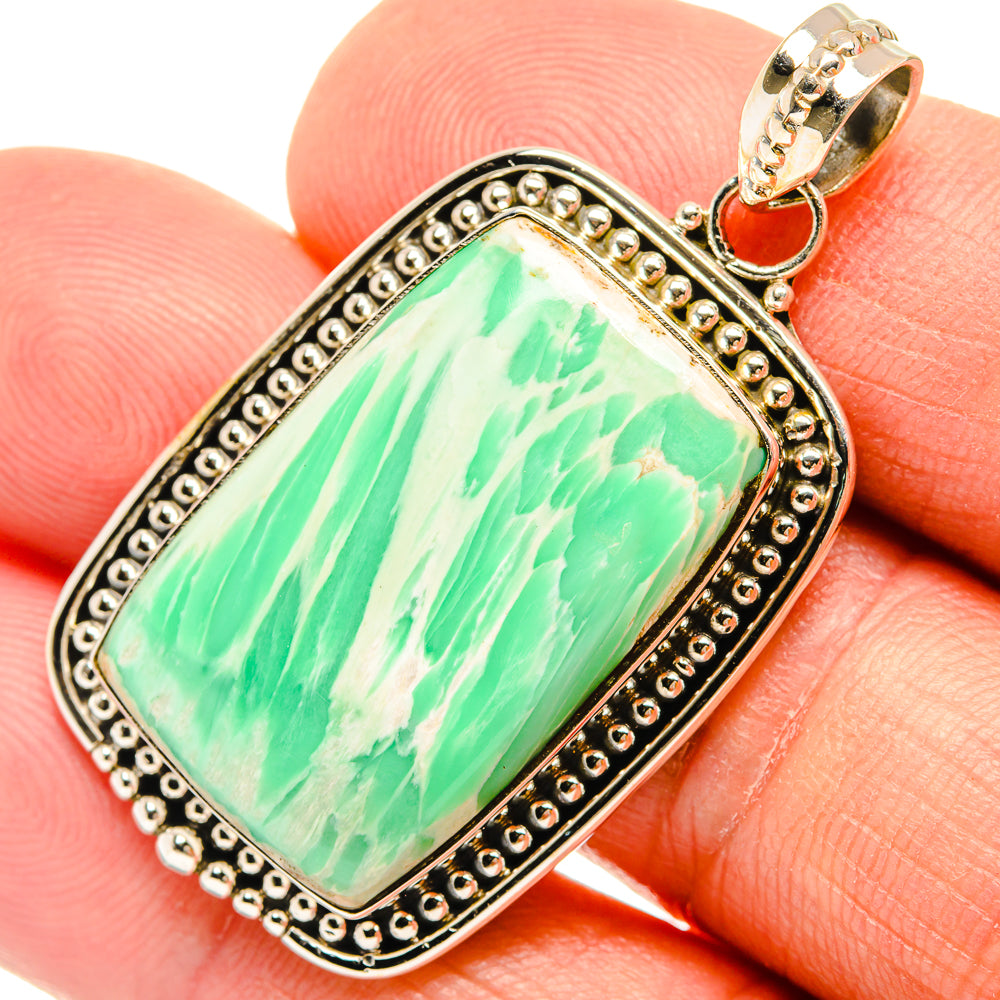 Variscite Pendants handcrafted by Anasilvercos - PD27330