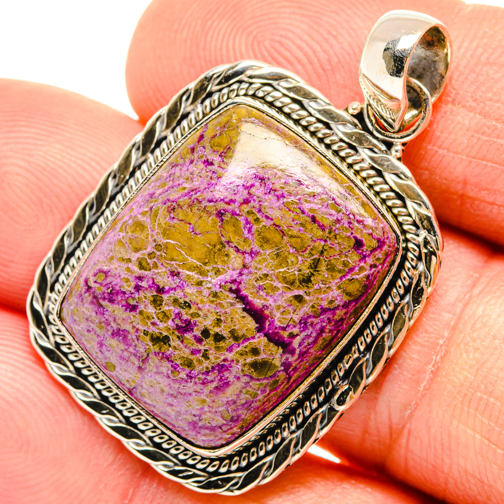 Stichtite Pendants handcrafted by Anasilvercos - PD27352