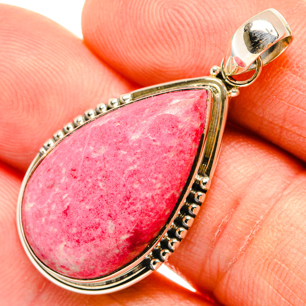Thulite Pendants handcrafted by Anasilvercos - PD27358