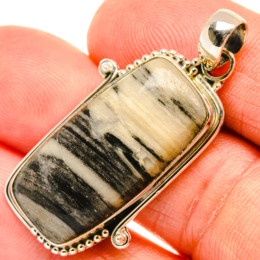 Pinolith Jasper Pendants handcrafted by Anasilvercos - PD27361