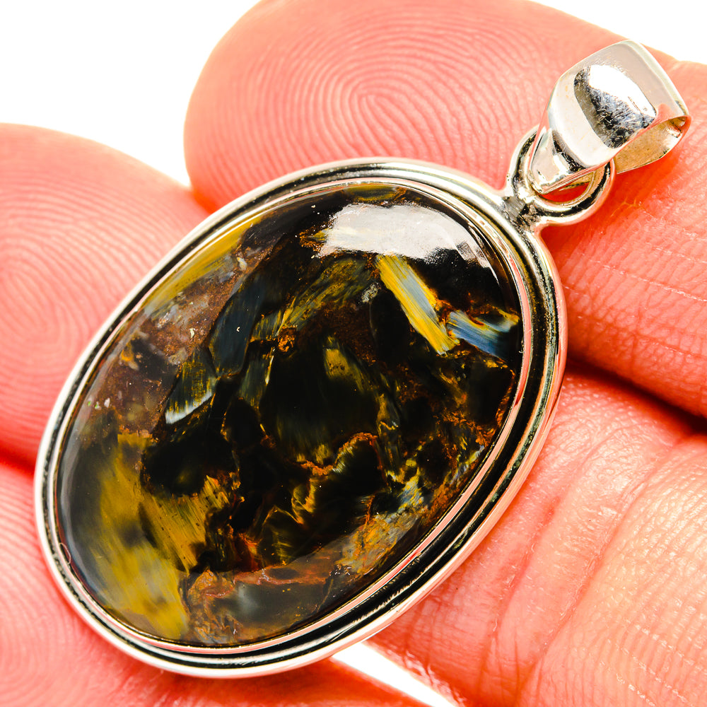 Pietersite Pendants handcrafted by Anasilvercos - PD27369
