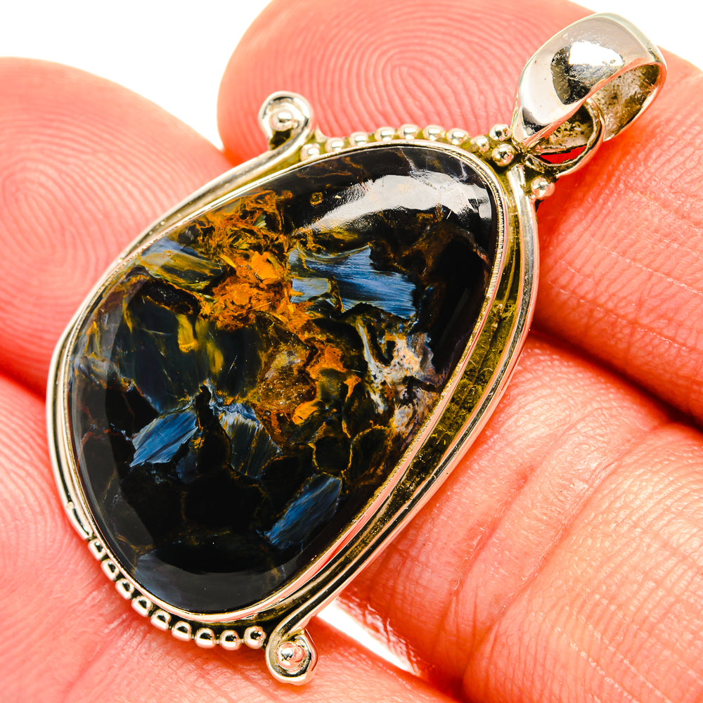 Pietersite Pendants handcrafted by Anasilvercos - PD27371