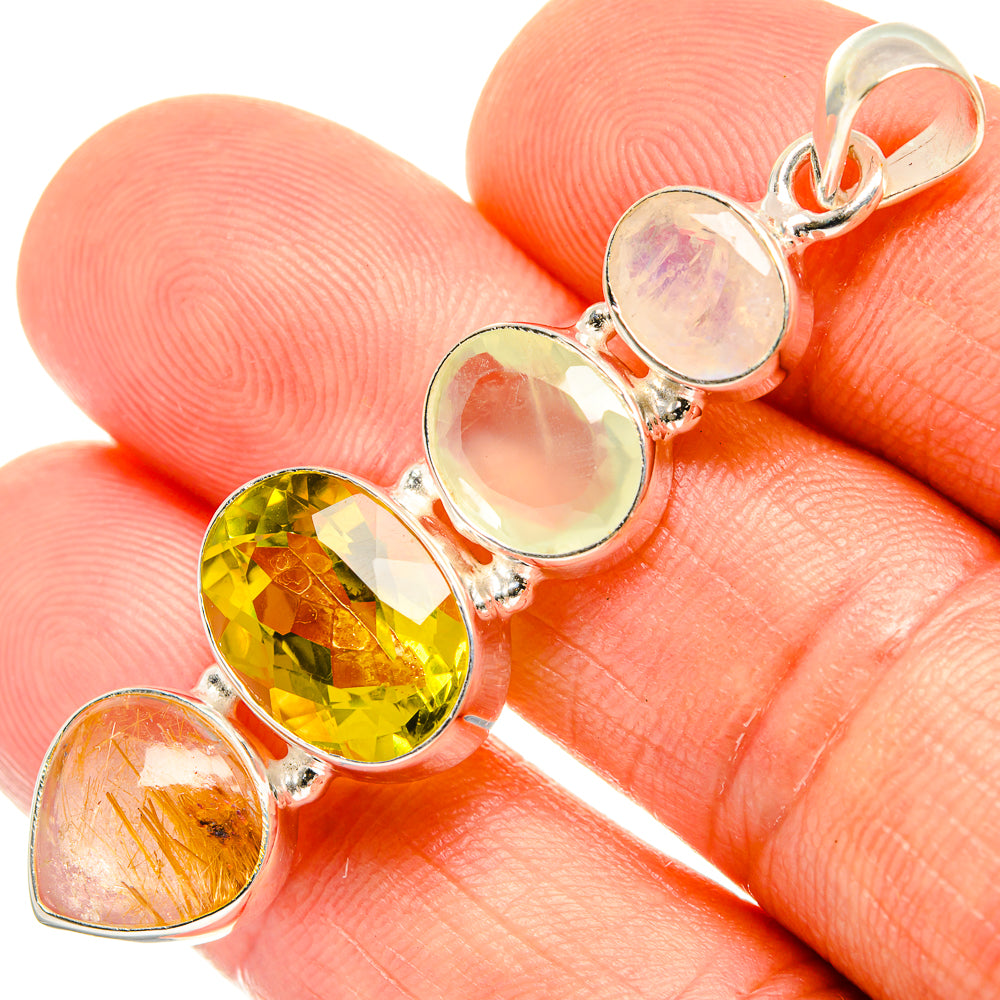 Citrine Pendants handcrafted by Anasilvercos - PD27391