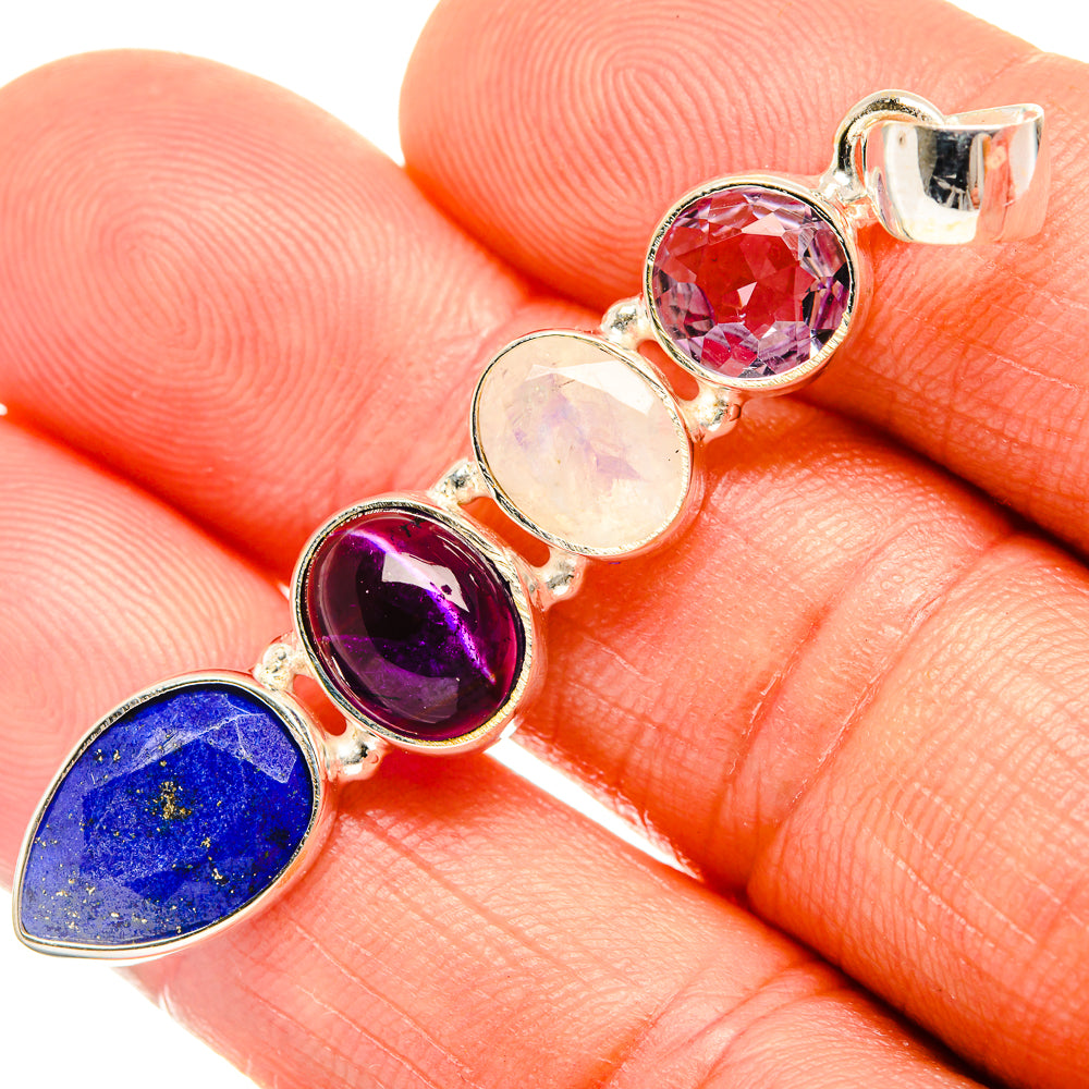Lapis Lazuli Pendants handcrafted by Anasilvercos - PD27398