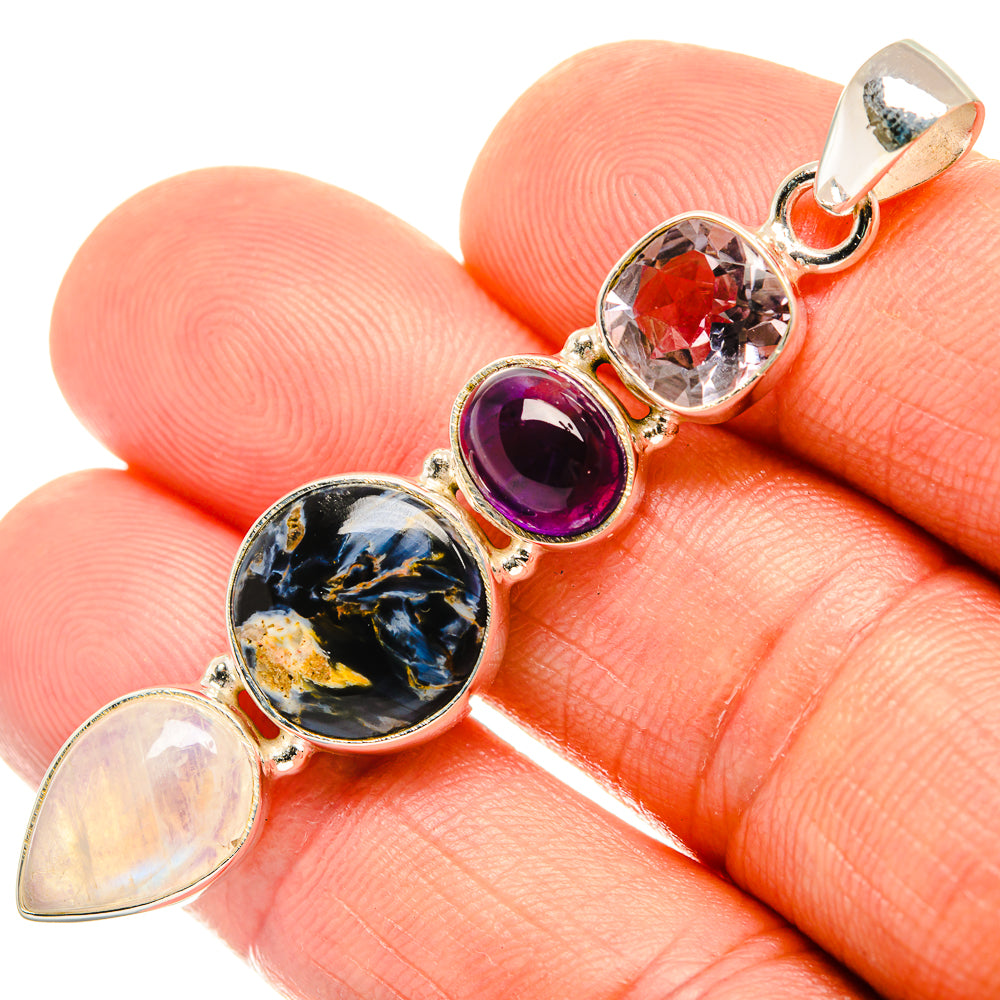 Pietersite Pendants handcrafted by Anasilvercos - PD27409