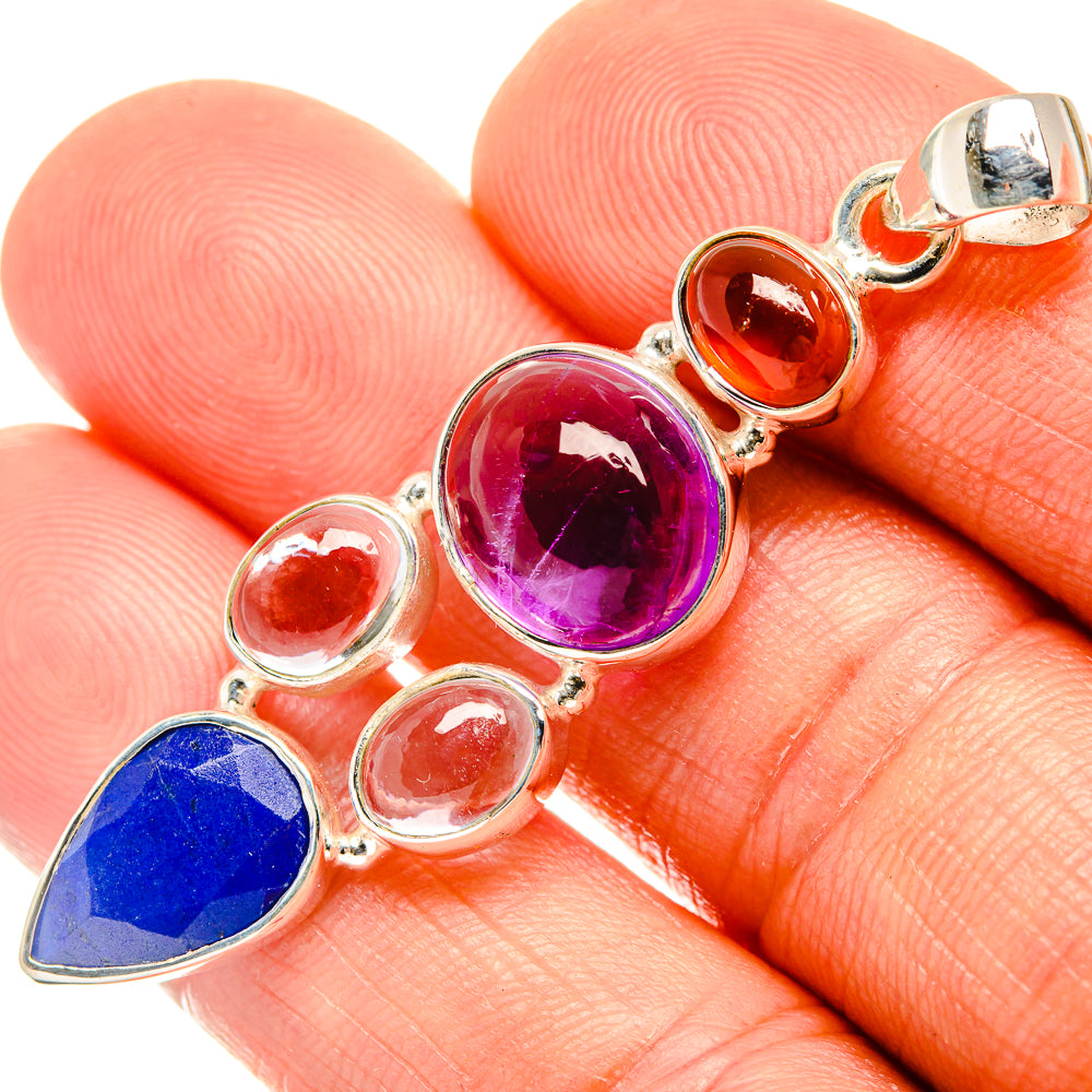 Amethyst Pendants handcrafted by Anasilvercos - PD27413
