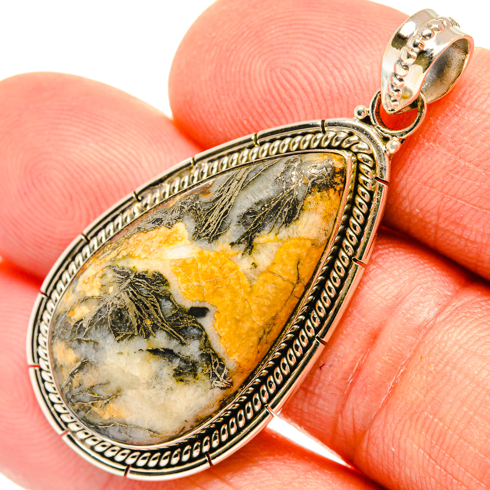 Pyrite Agate Pendants handcrafted by Anasilvercos - PD27467
