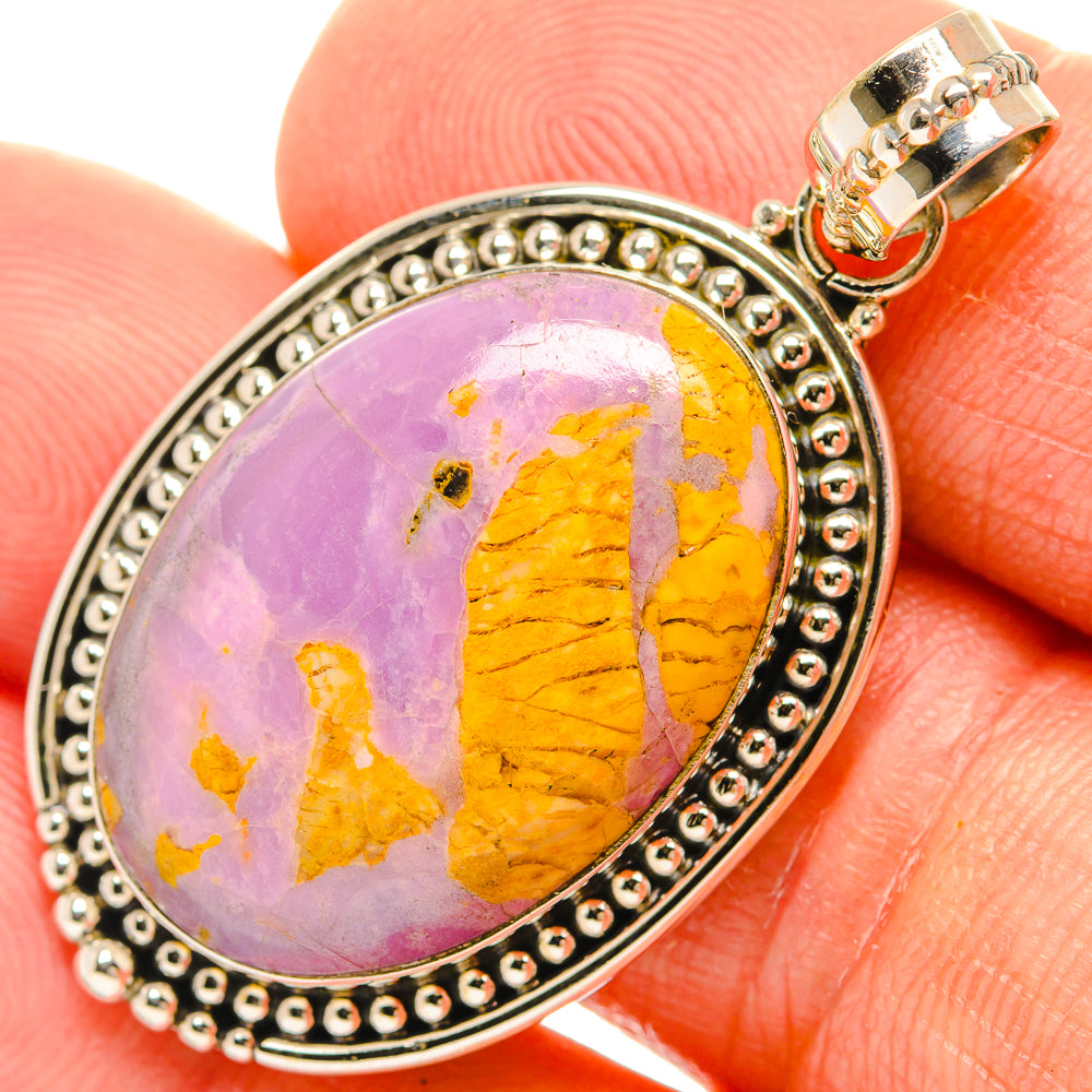 Phosphosiderite Pendants handcrafted by Anasilvercos - PD27480