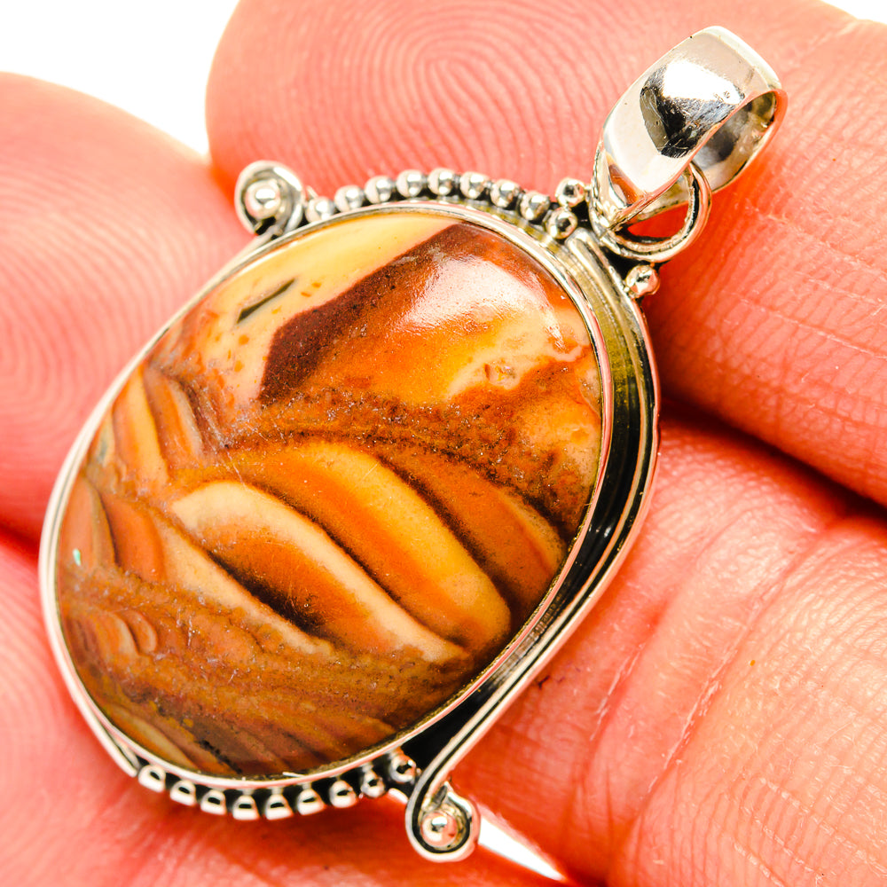 Mookaite Pendants handcrafted by Anasilvercos - PD27491