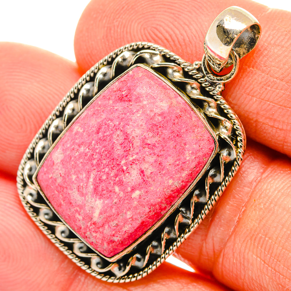 Thulite Pendants handcrafted by Anasilvercos - PD27511