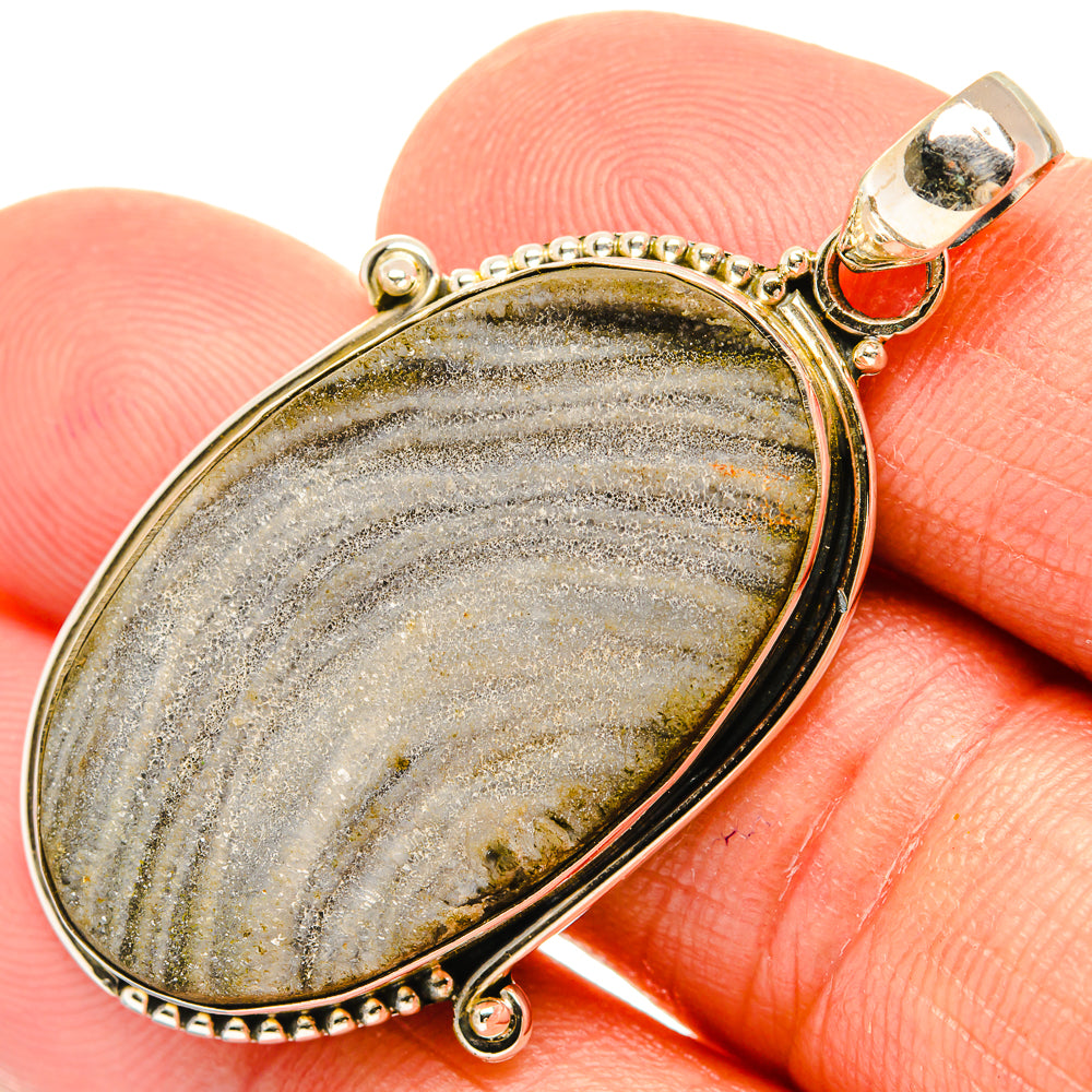Desert Druzy Pendants handcrafted by Anasilvercos - PD27515