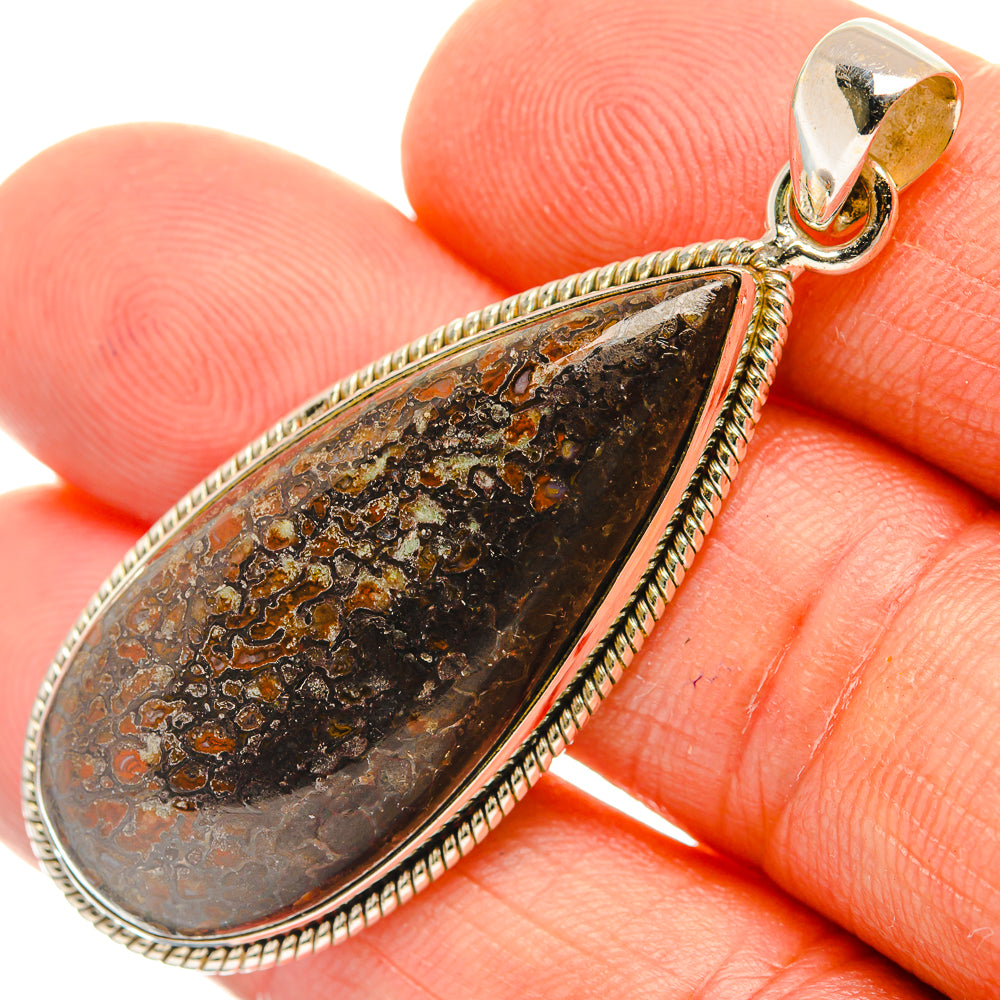 Dinosaur Bone Pendants handcrafted by Anasilvercos - PD27519