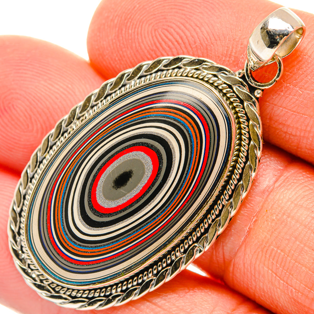 Fordite Pendants handcrafted by Anasilvercos - PD27545