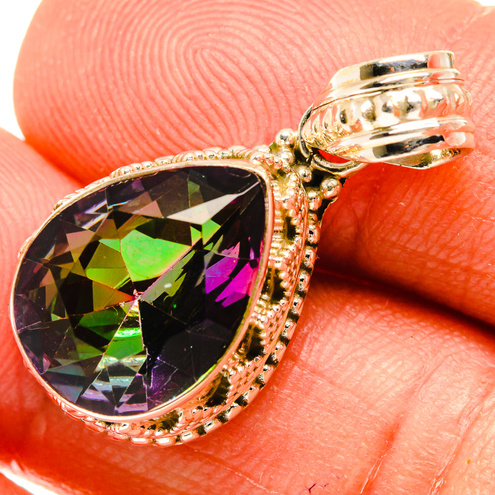Mystic Topaz Pendants handcrafted by Anasilvercos - PD27548