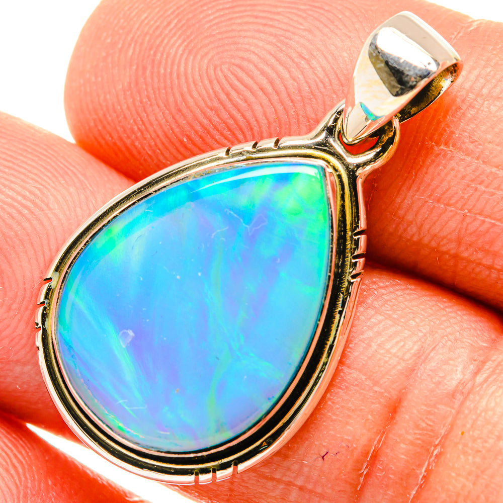 Aura Opal Pendants handcrafted by Anasilvercos - PD27558