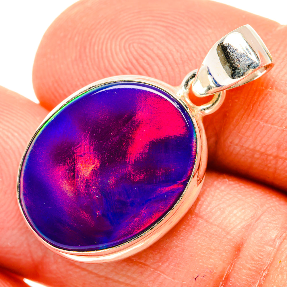 Aura Opal Pendants handcrafted by Anasilvercos - PD27559