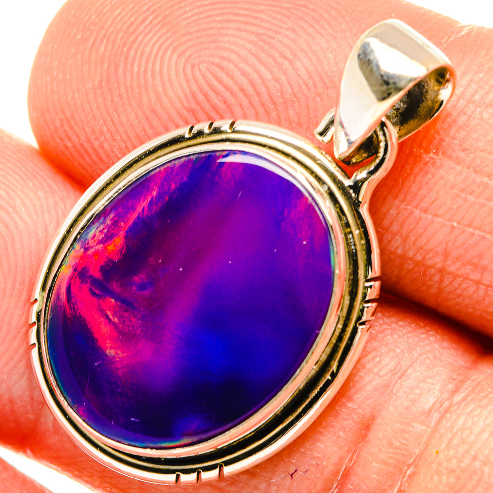 Aura Opal Pendants handcrafted by Anasilvercos - PD27561