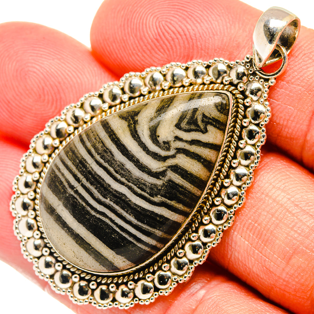 Pinolith Jasper Pendants handcrafted by Anasilvercos - PD27571
