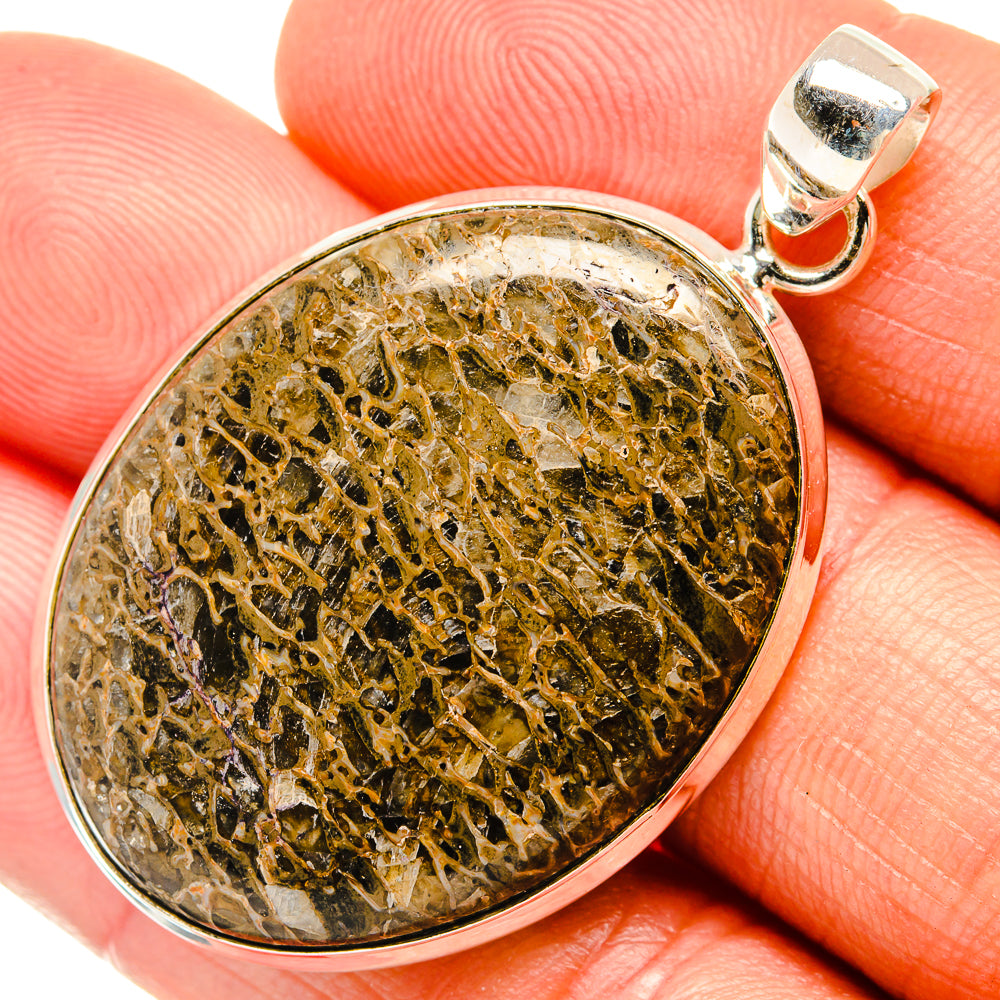 Dinosaur Bone Pendants handcrafted by Anasilvercos - PD27584