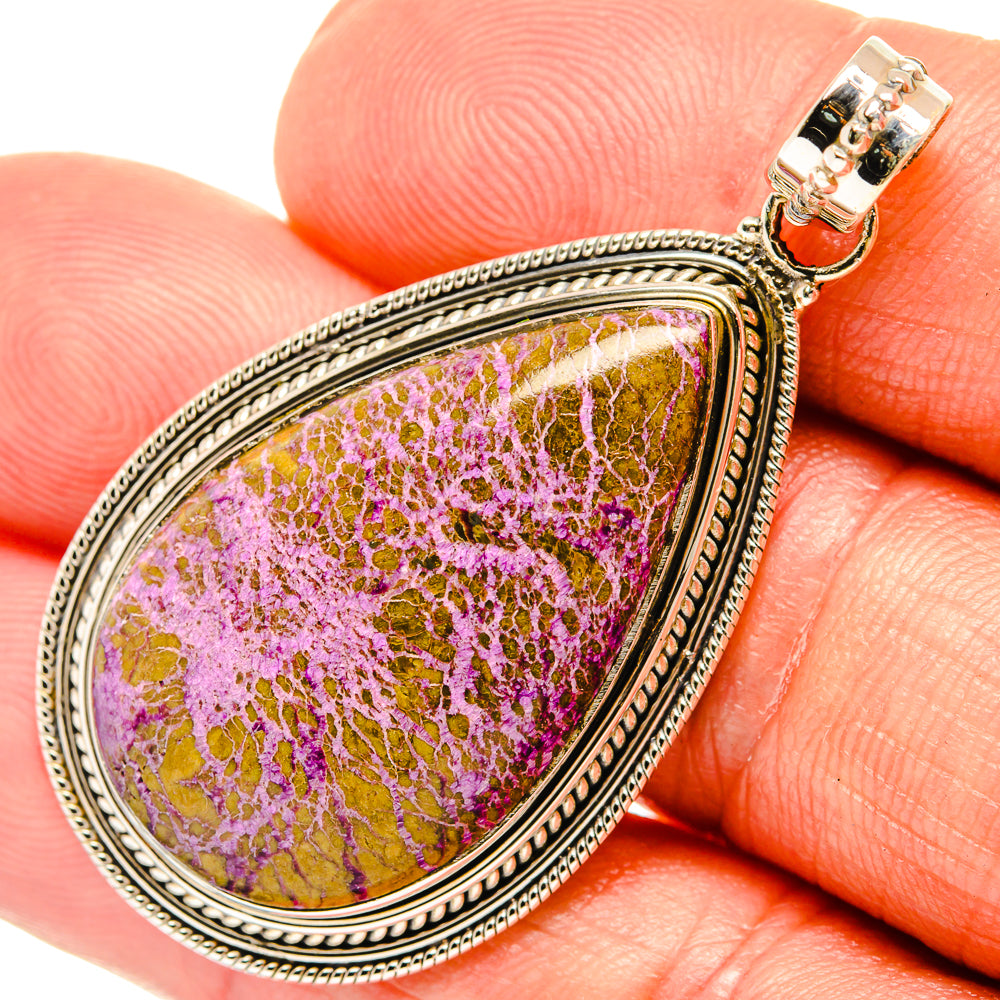 Stichtite Pendants handcrafted by Anasilvercos - PD27591
