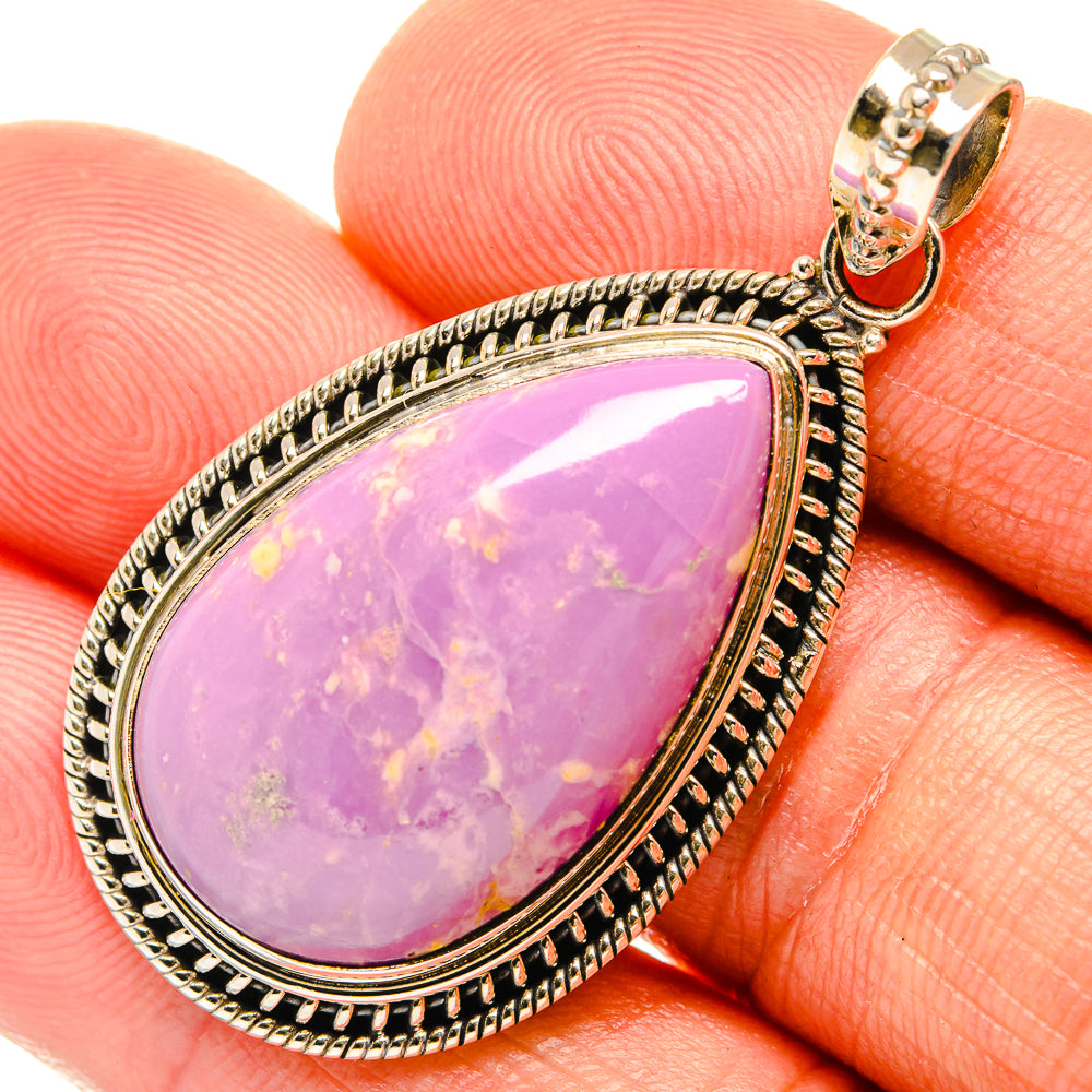 Phosphosiderite Pendants handcrafted by Anasilvercos - PD27593