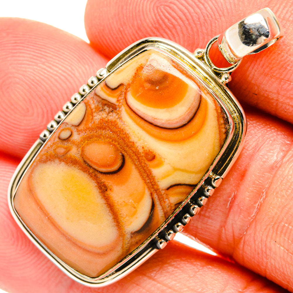 Mookaite Pendants handcrafted by Anasilvercos - PD27595