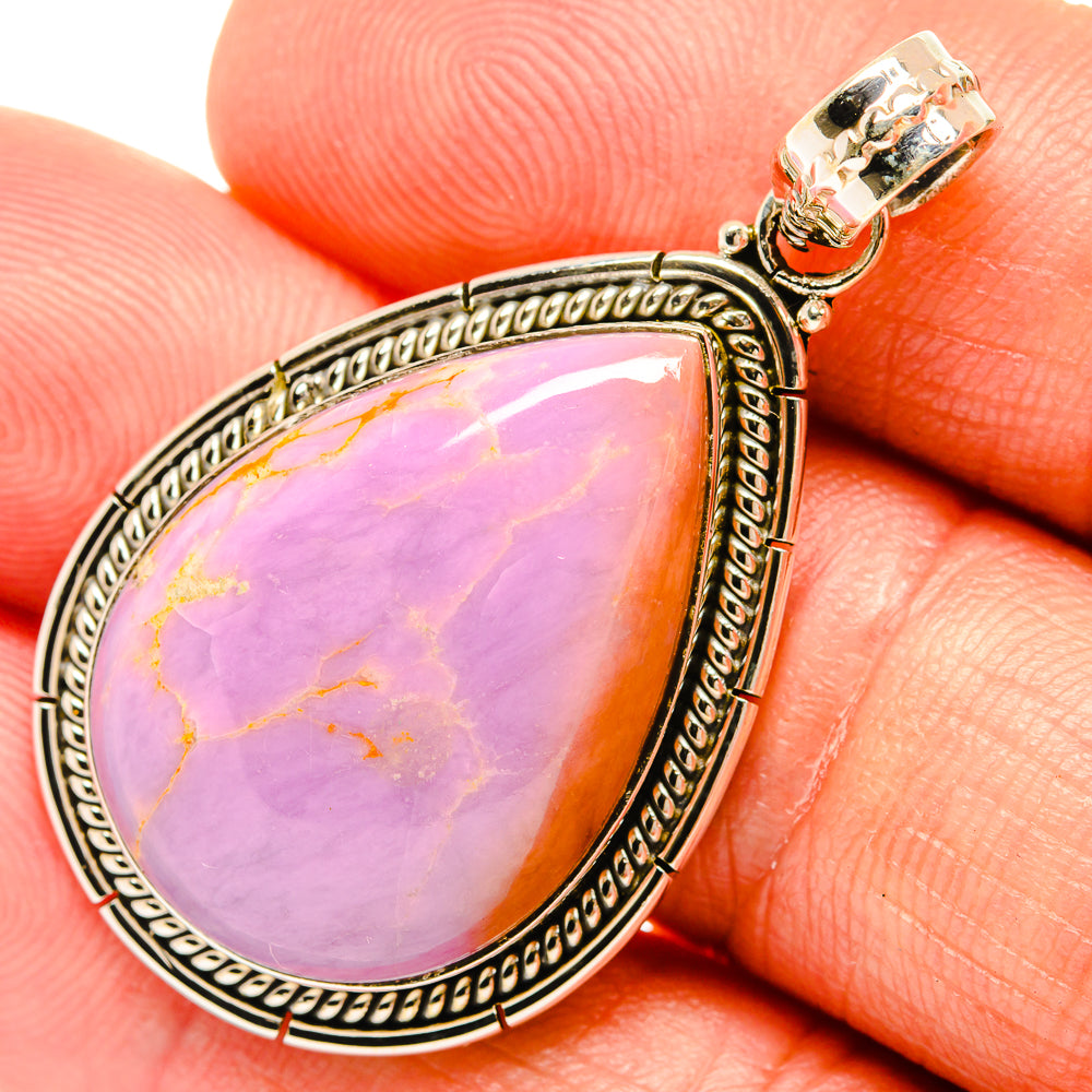 Phosphosiderite Pendants handcrafted by Anasilvercos - PD27597