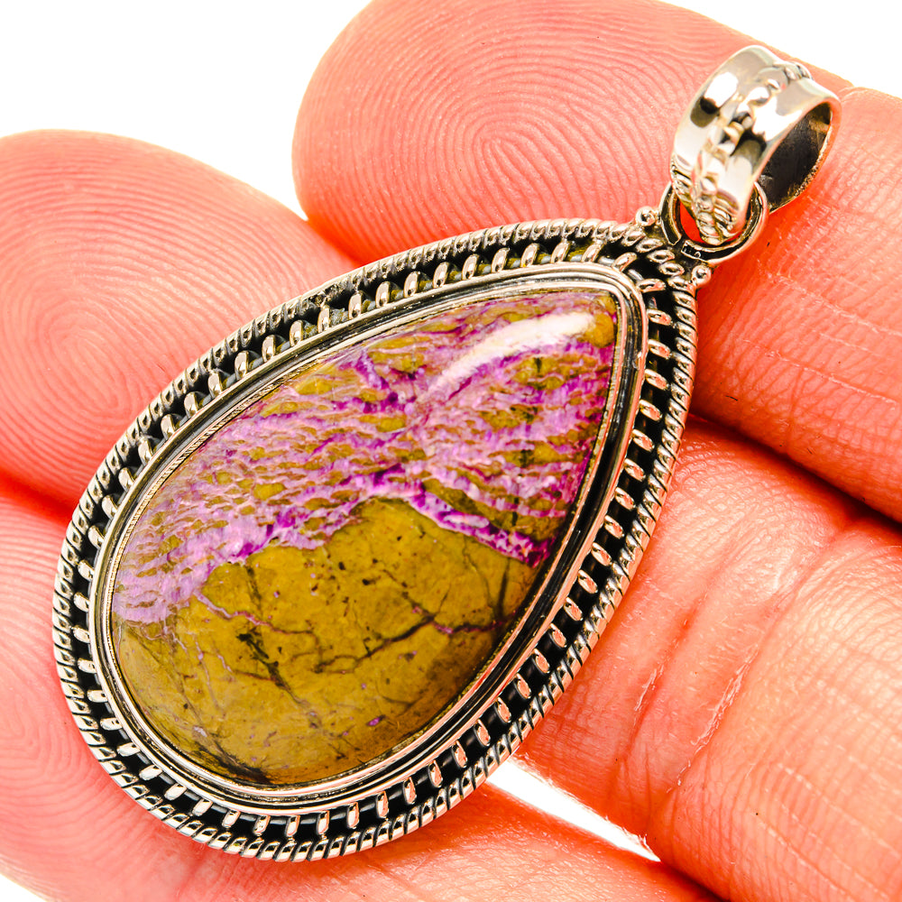 Stichtite Pendants handcrafted by Anasilvercos - PD27600
