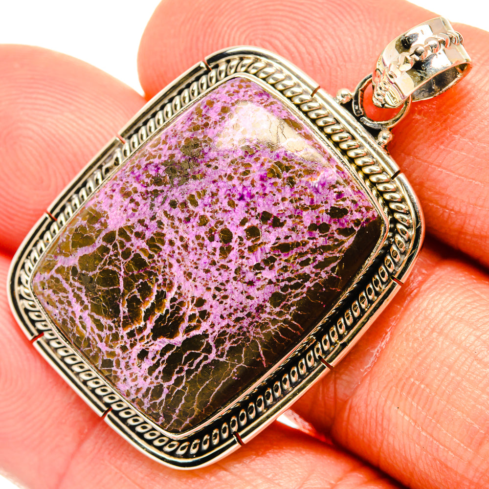 Stichtite Pendants handcrafted by Anasilvercos - PD27619