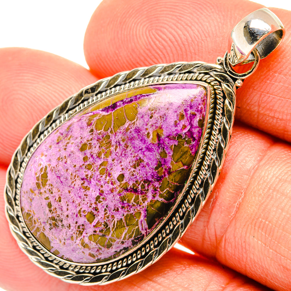 Stichtite Pendants handcrafted by Anasilvercos - PD27620