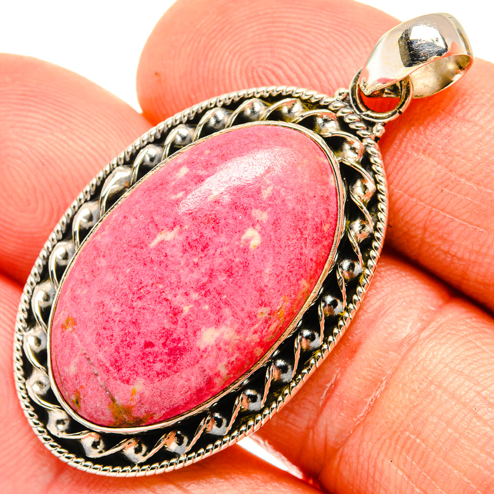 Thulite Pendants handcrafted by Anasilvercos - PD27634