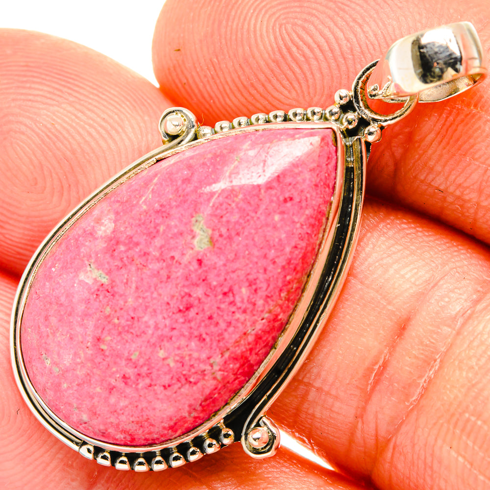 Thulite Pendants handcrafted by Anasilvercos - PD27635