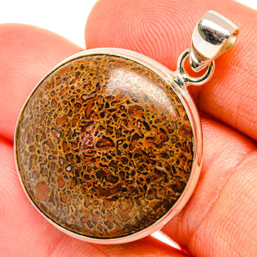 Dinosaur Bone Pendants handcrafted by Anasilvercos - PD27653