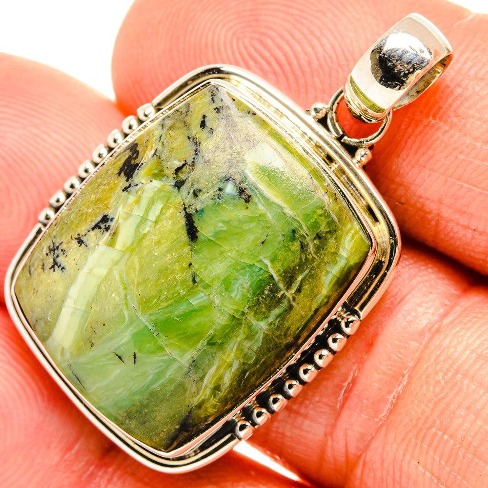 Rainforest Jasper Pendants handcrafted by Anasilvercos - PD27666
