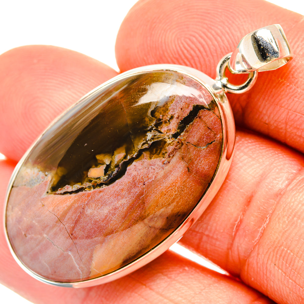 Butterfly Jasper Pendants handcrafted by Anasilvercos - PD27671