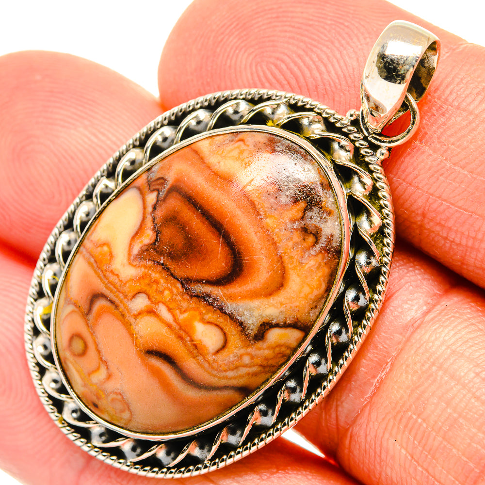 Mookaite Pendants handcrafted by Anasilvercos - PD27683