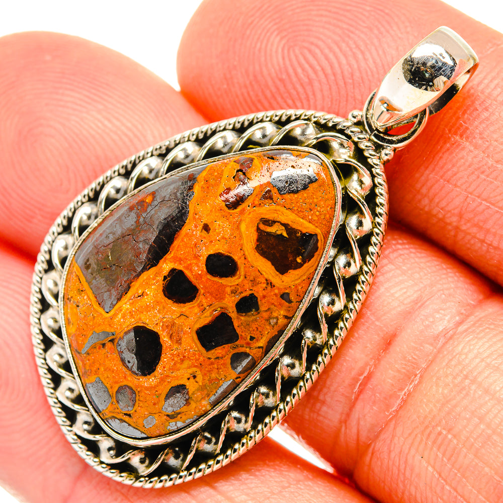 Bauxite Pendants handcrafted by Anasilvercos - PD27687